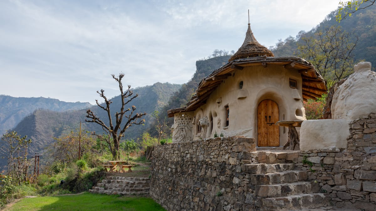 A Fairytale in Rishikesh - This Enchanting Home Was Built by a Global Community