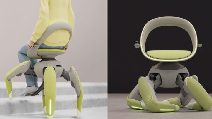 Toyota Walk Me Robotic Chair Revolutionizes Mobility