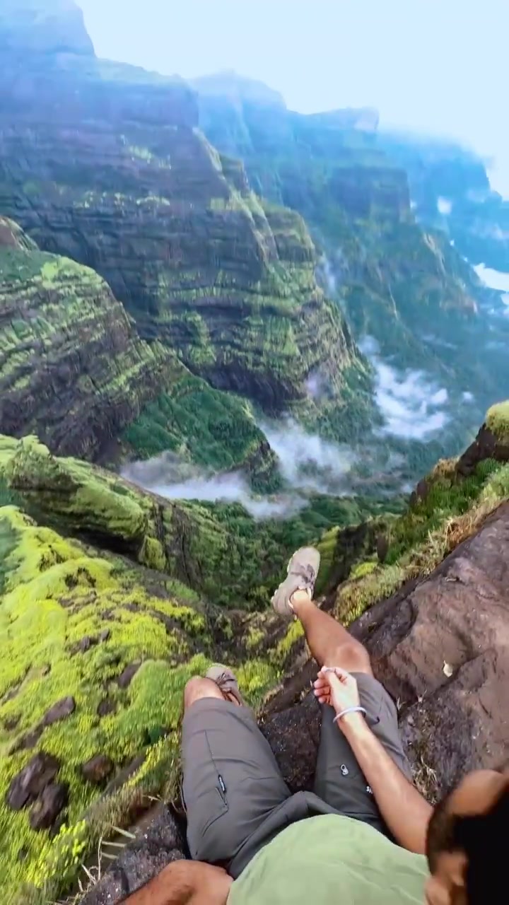 Mountain Hiking Adventure: Trail and Scenery