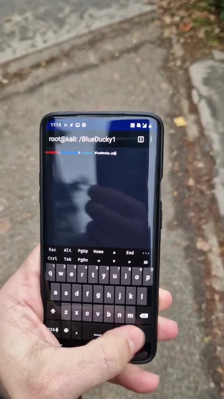 How BlueDucky Enables Keystroke Injection Attacks on Smartphones