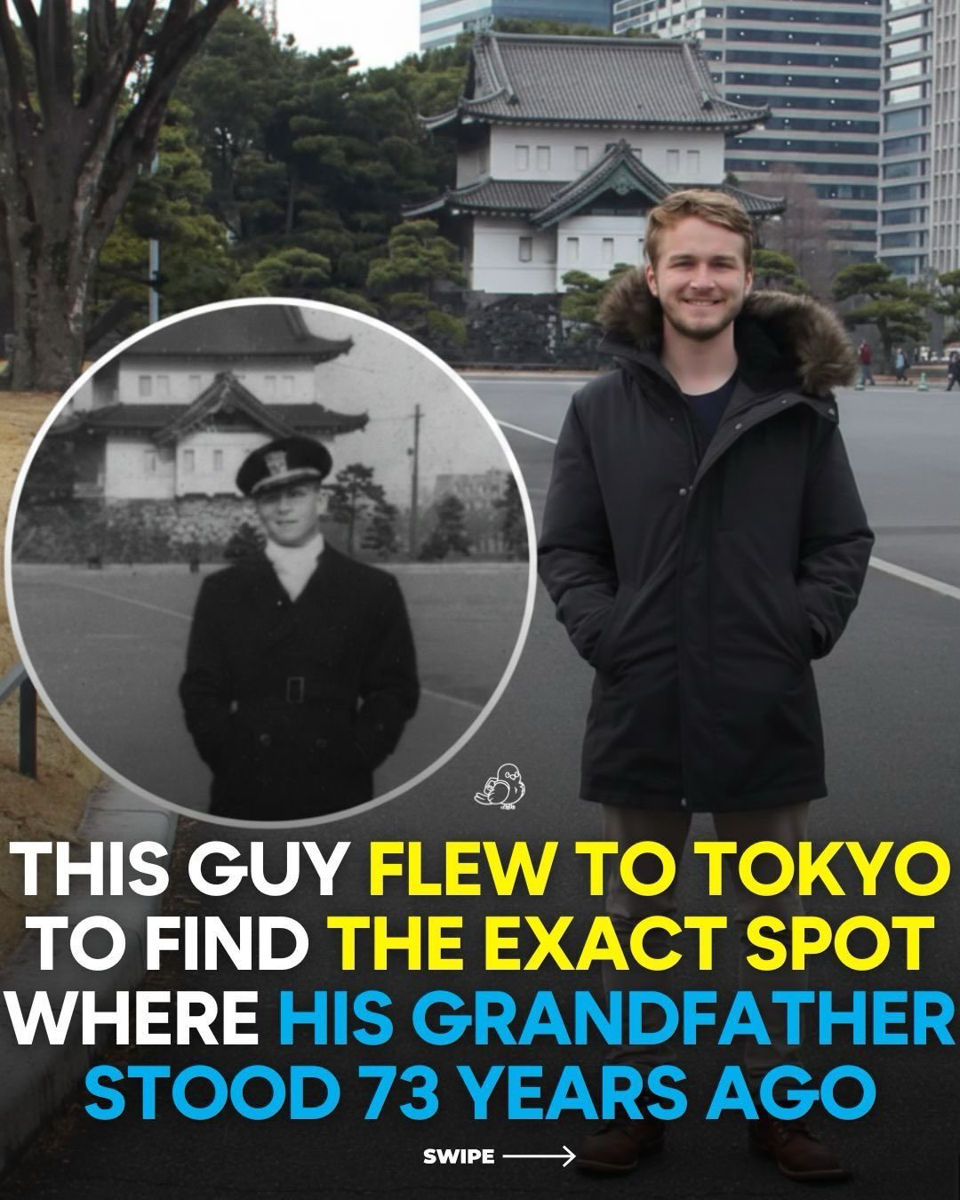 Man Recounts His Grandfather's Tokyo Past Through Identical Photo
