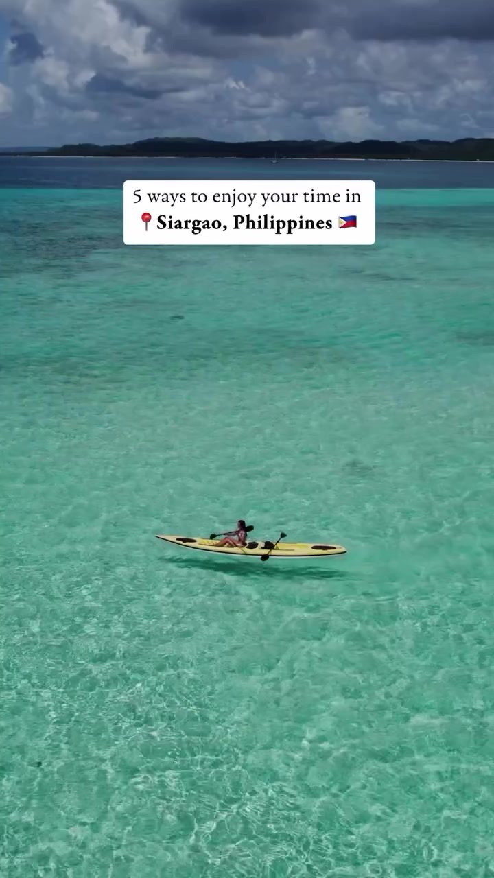 Top 5 Experiences to Capture Siargao's Charm