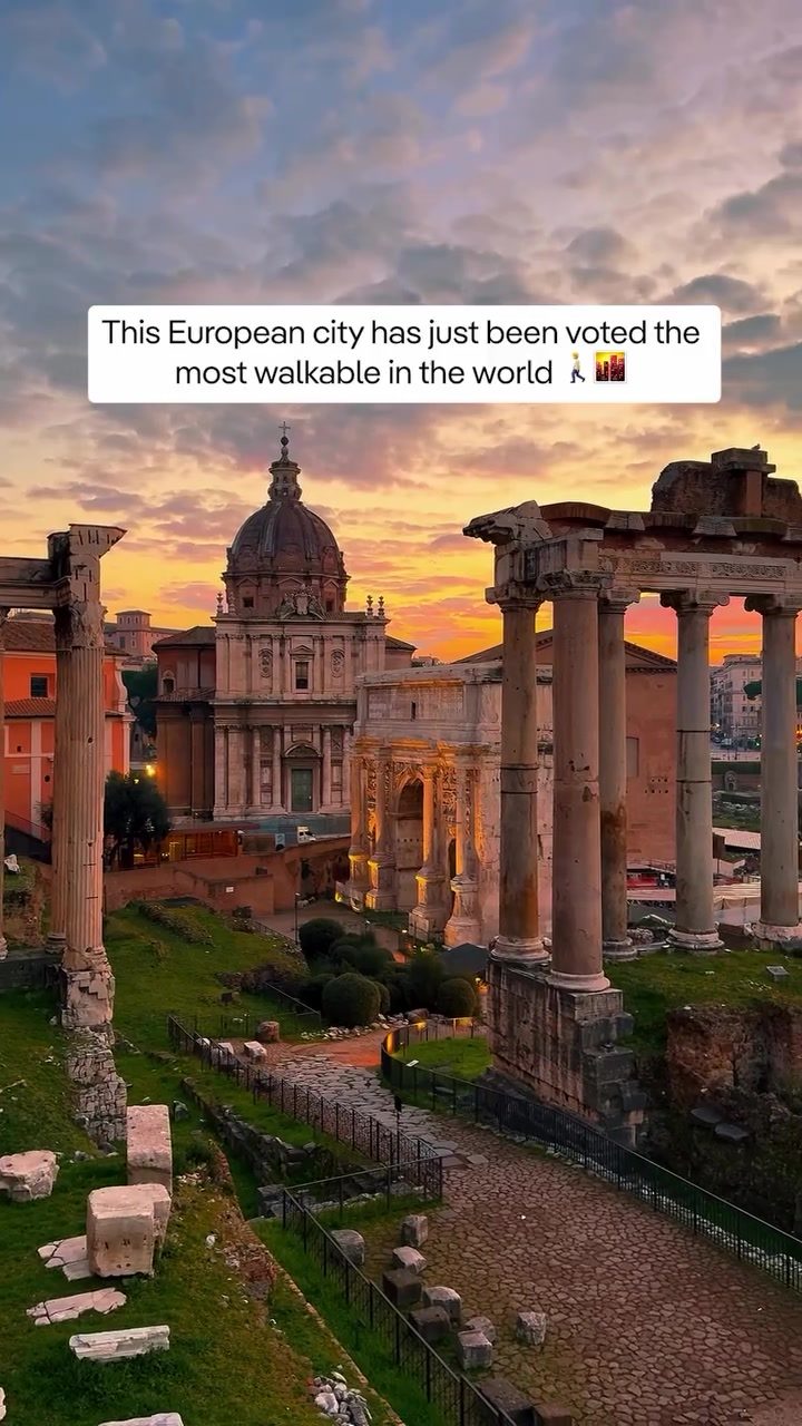 Discover Rome: The World's Most Walkable City