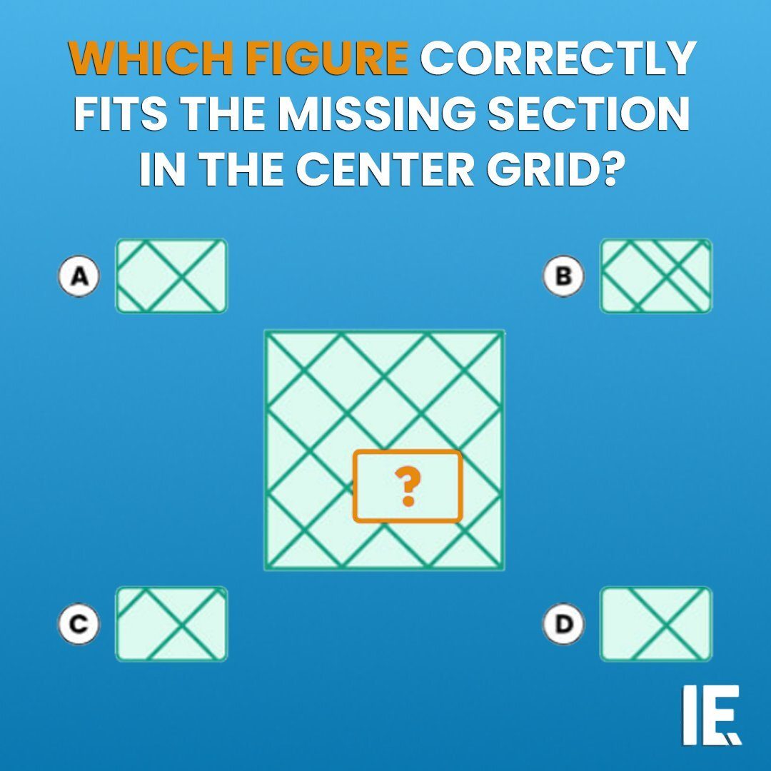 Test Your Symmetry Skills: Solve the Visual Pattern Puzzle