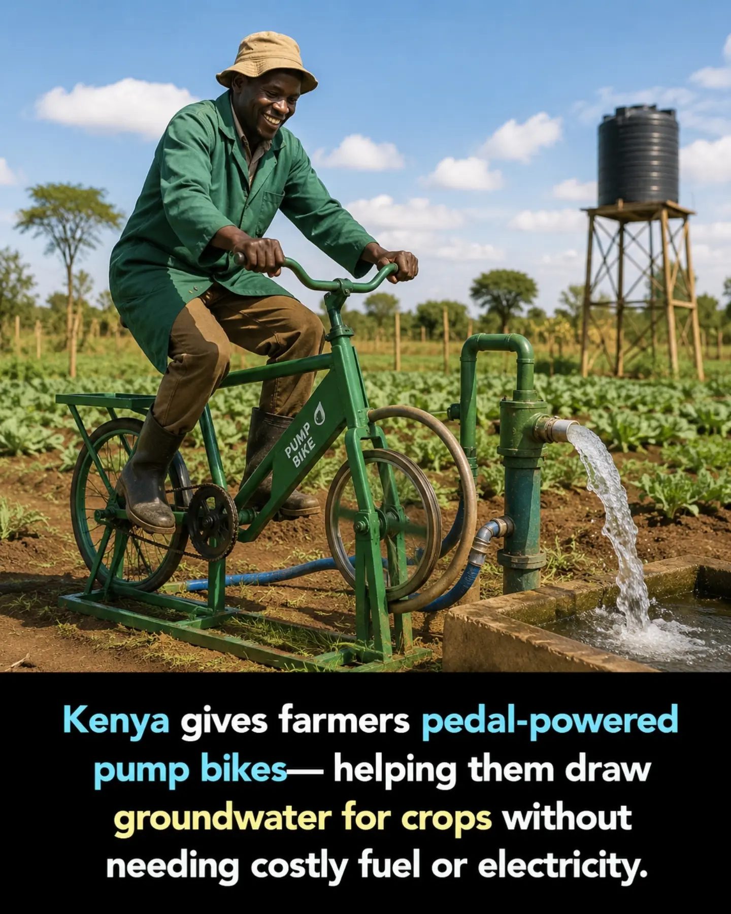 ### How Pedal-Powered Pumps Are Transforming Kenyan Agriculture