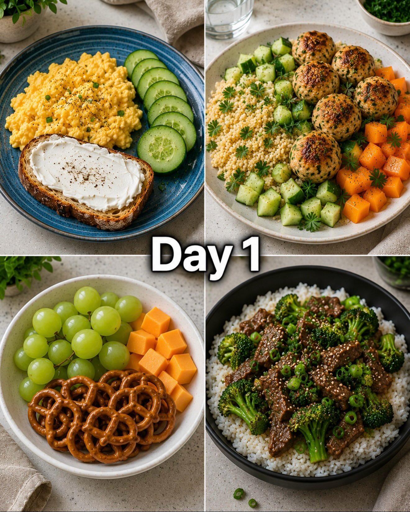 Healthy Meal Prep Plan for Fat-Loss and Muscle-Gain