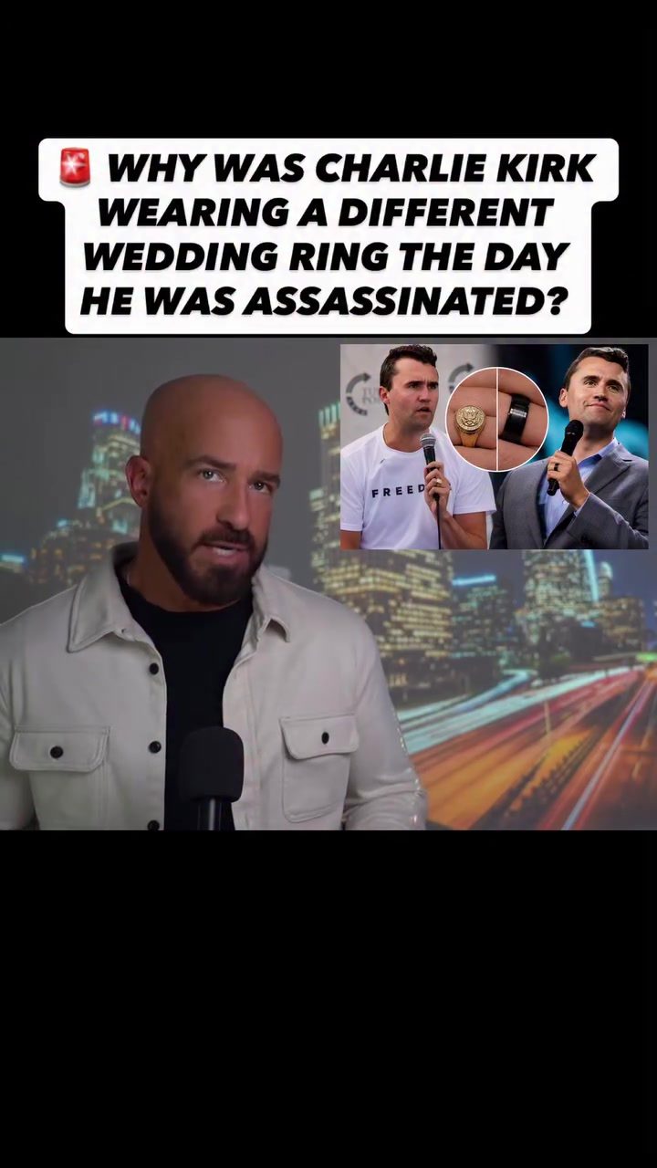 Charlie Kirk's Unusual Wedding Ring Switching Before His Assassination