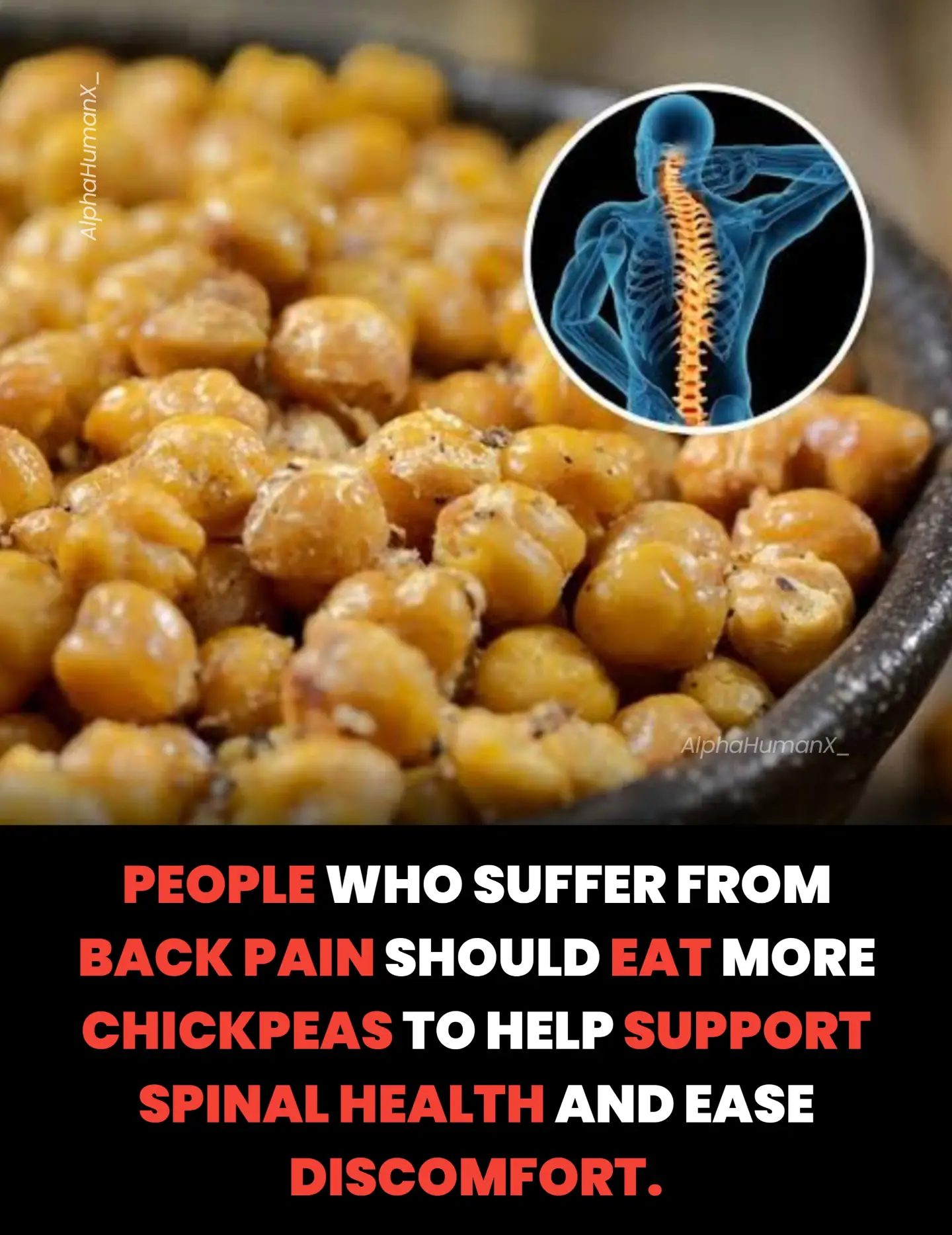 Chickpeas: A Natural Way to Support Spinal Health