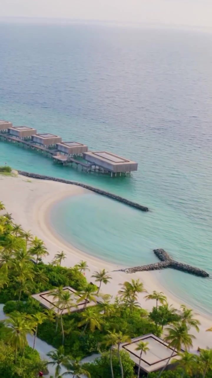 Overwater Resort Luxury: Tropical Bungalow Getaway