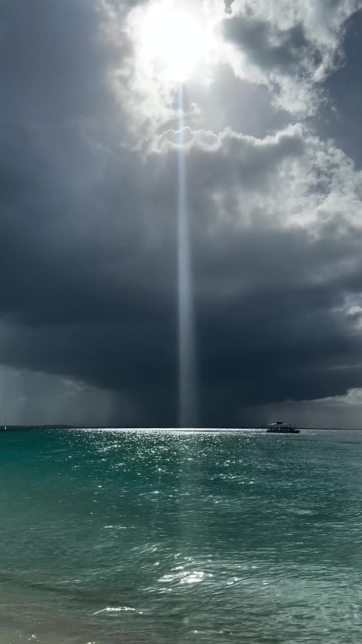 Earth Day Sunbeam at Grave Bay