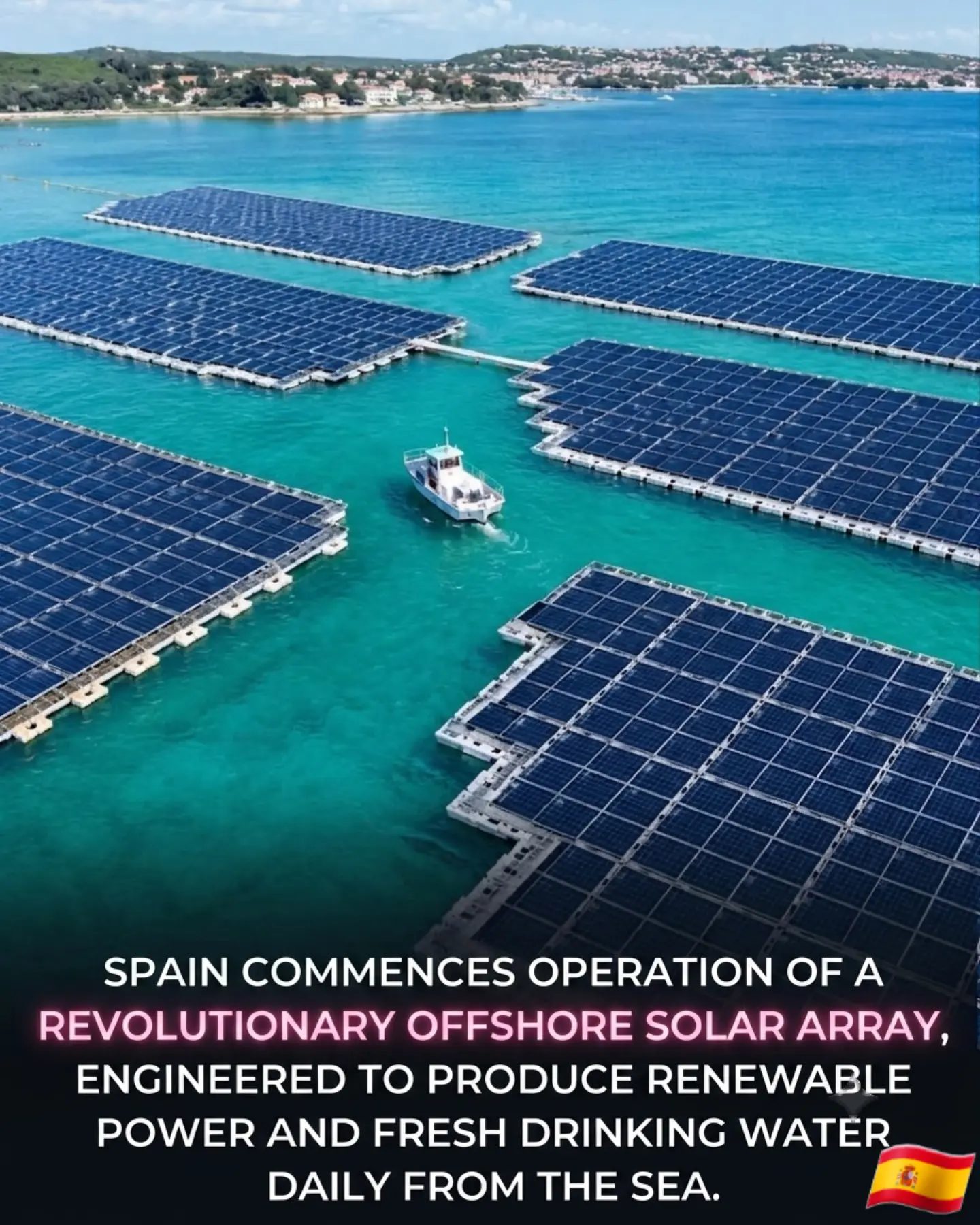 Spain's Innovative Offshore Solar Arrays for Water and Energy