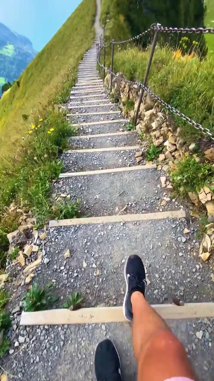 Mountain Staircase Hike: Scenic Trail Adventure
