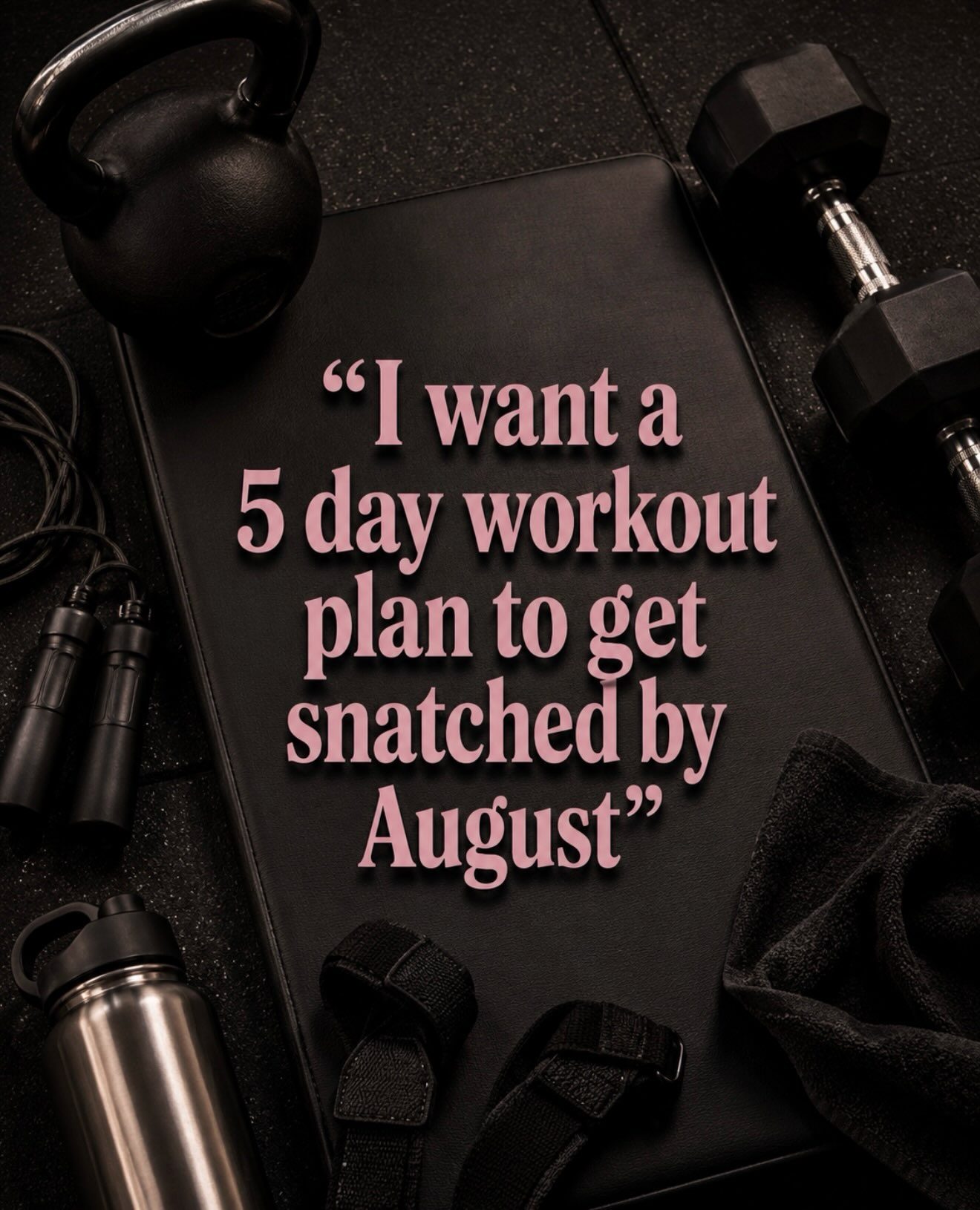 5-Day Fitness Routine: Build Muscle, Burn Fat & Stay Consistent