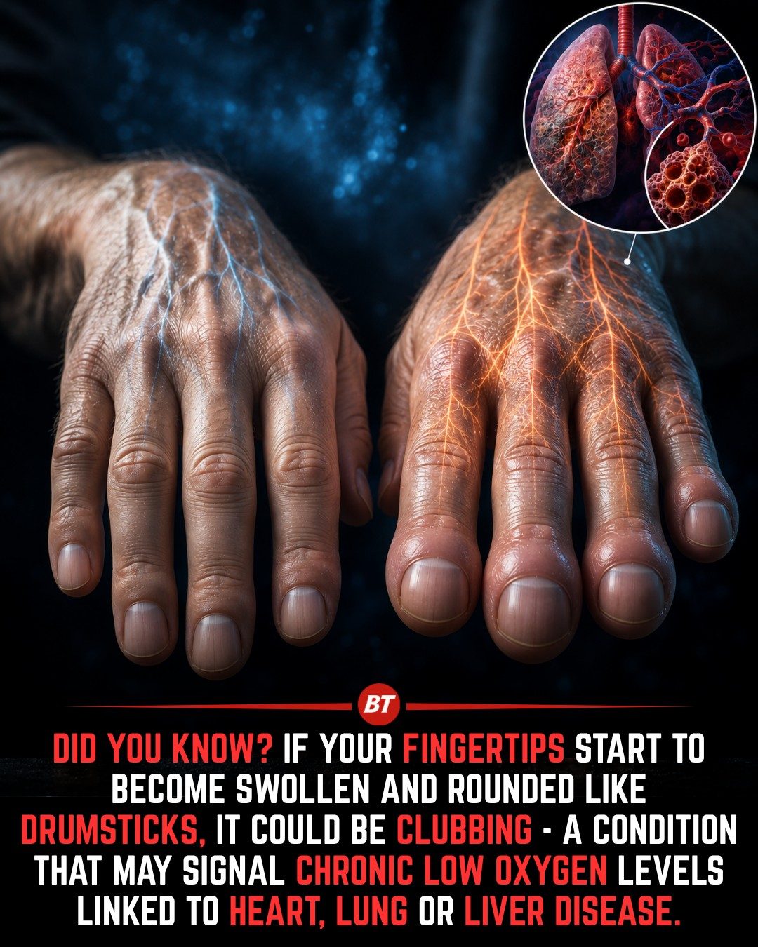 Clubbing Fingertips: A Hidden Sign of Health Issues