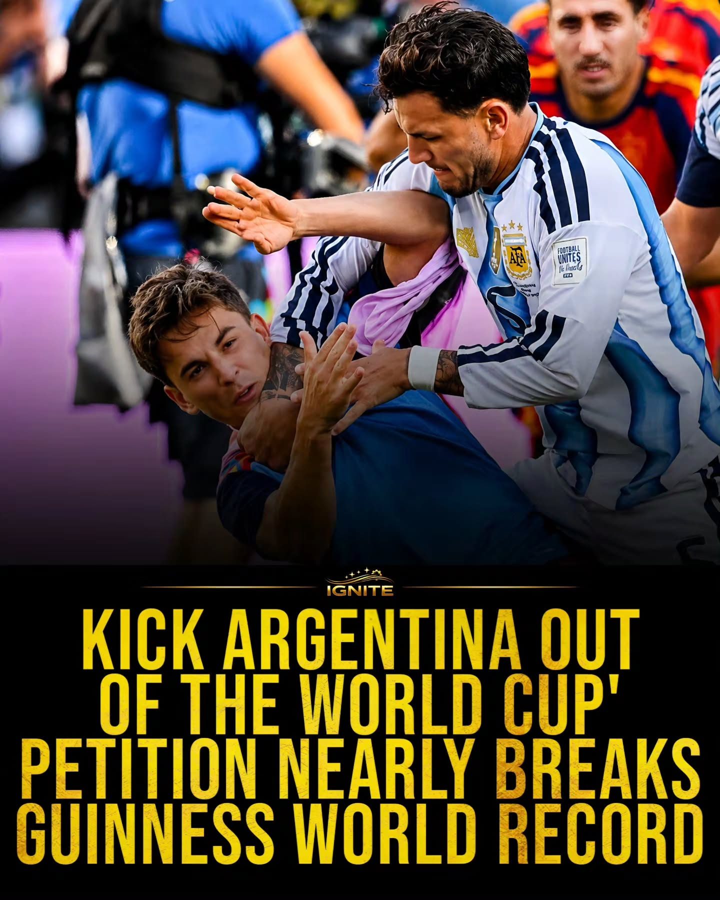 Petition to Kick Argentina Out of World Cup Sparks Debate