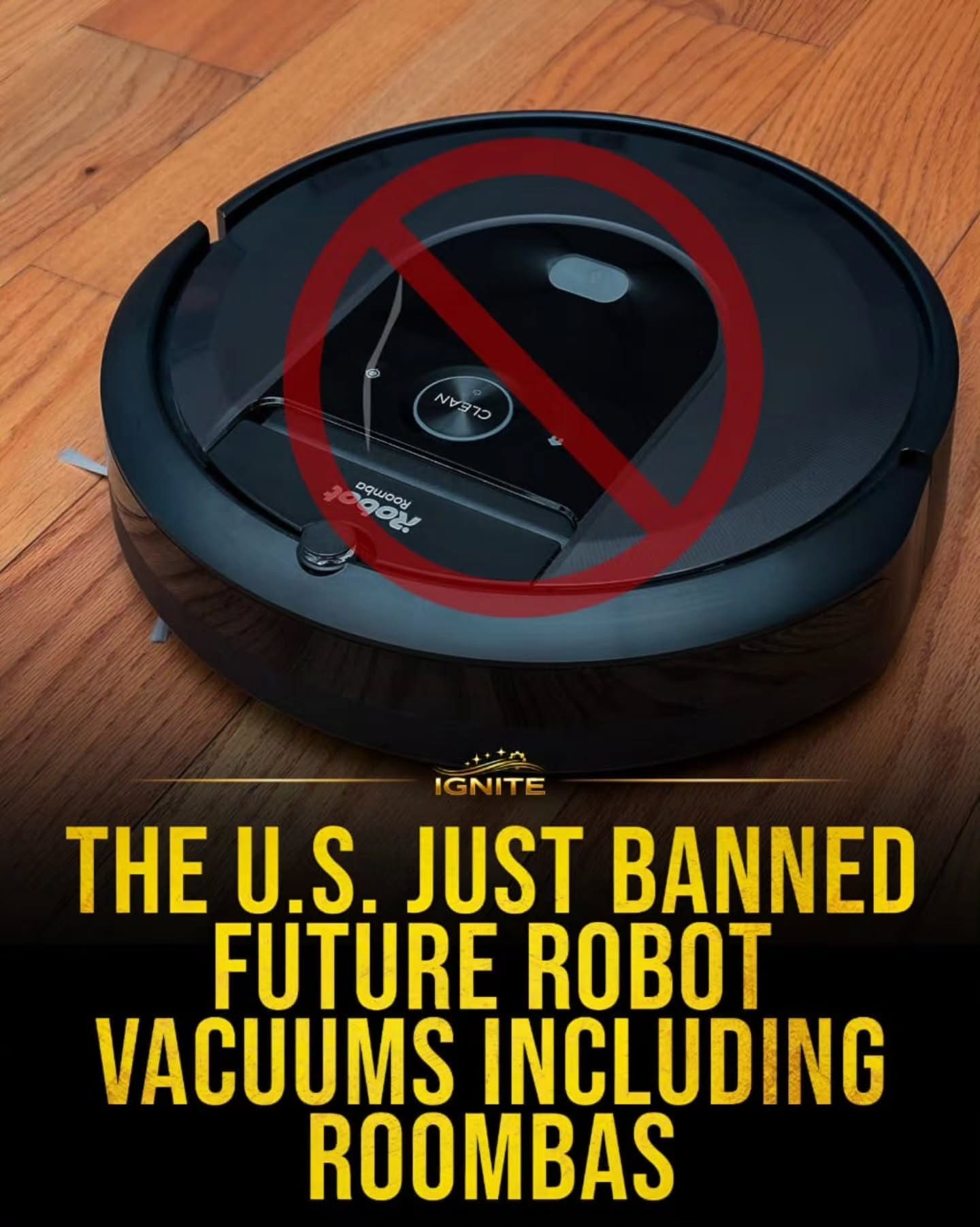 Why the U.S. Just Banned New Roomba Vacuums