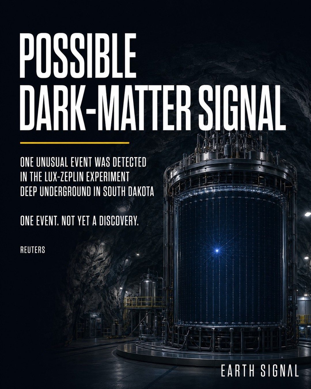 Lux-Zepilin Experiment Detects Possible Dark Matter Signal