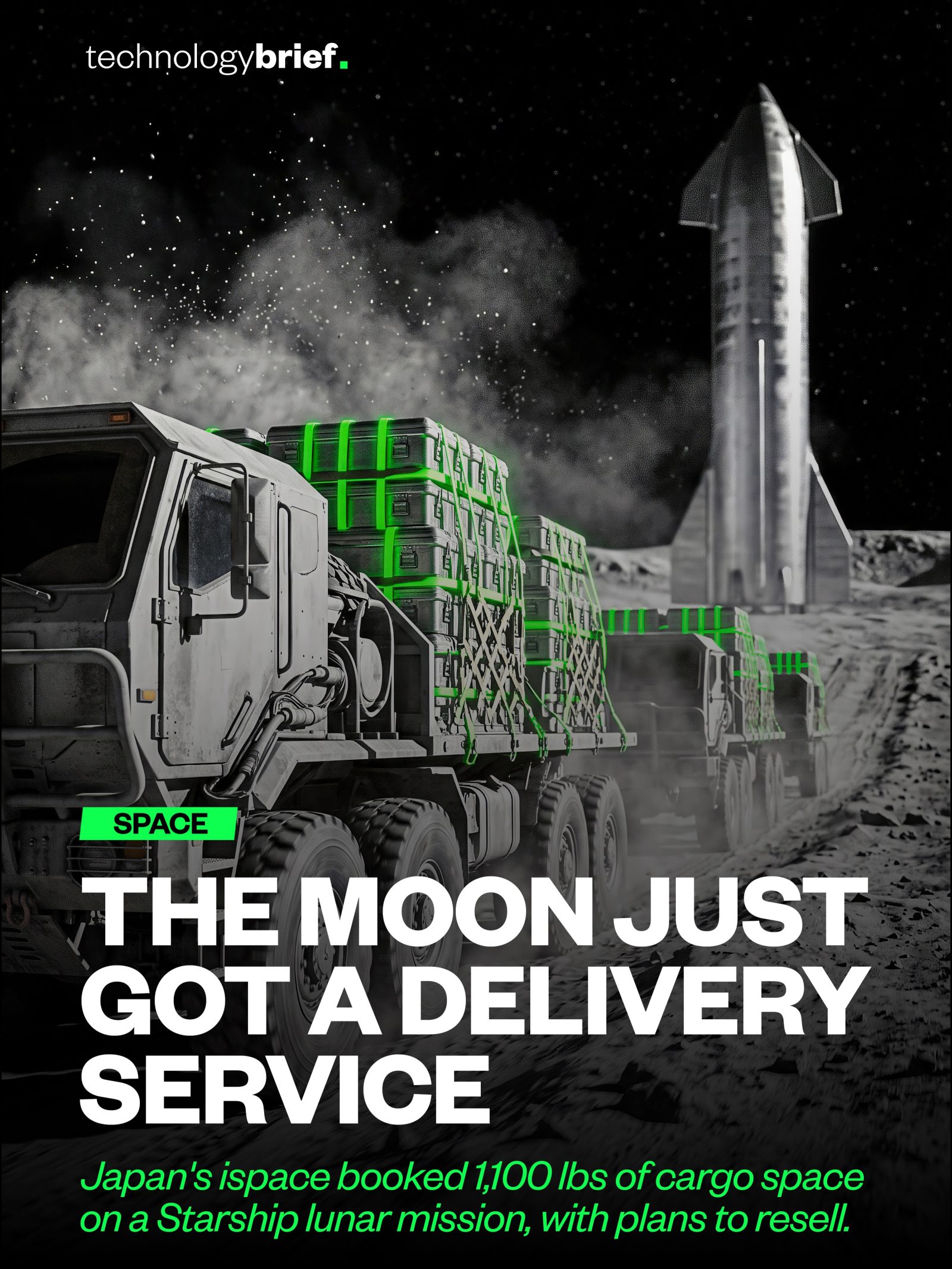 iSpace's Lunar Logistics: Full-Service Cargo to the Moon
