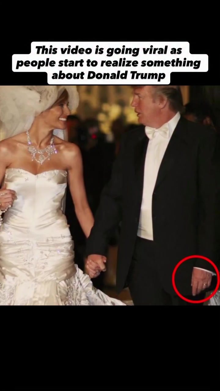 Trump's Hand in Wedding Photo: The Viral Realization