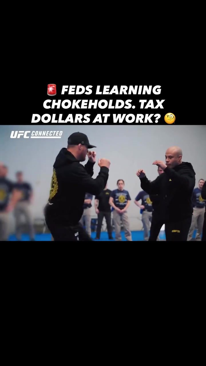 FBI Agents Learn Elite UFC Tactics: Training or Waste?