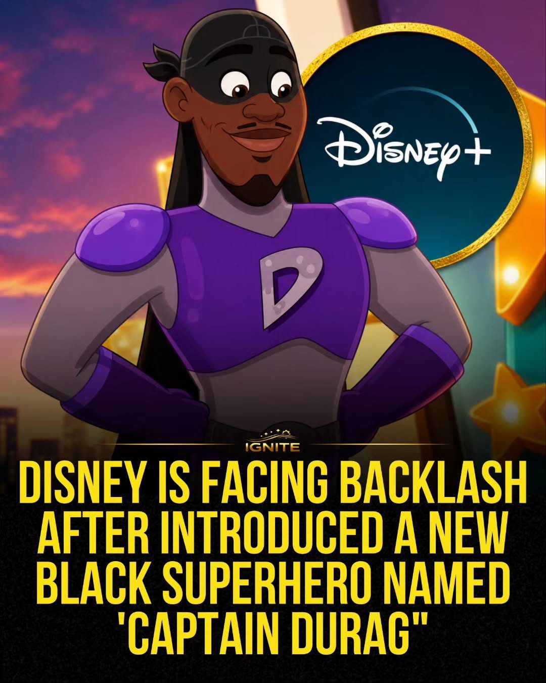 Disney Faces Controversy with New Black Superhero