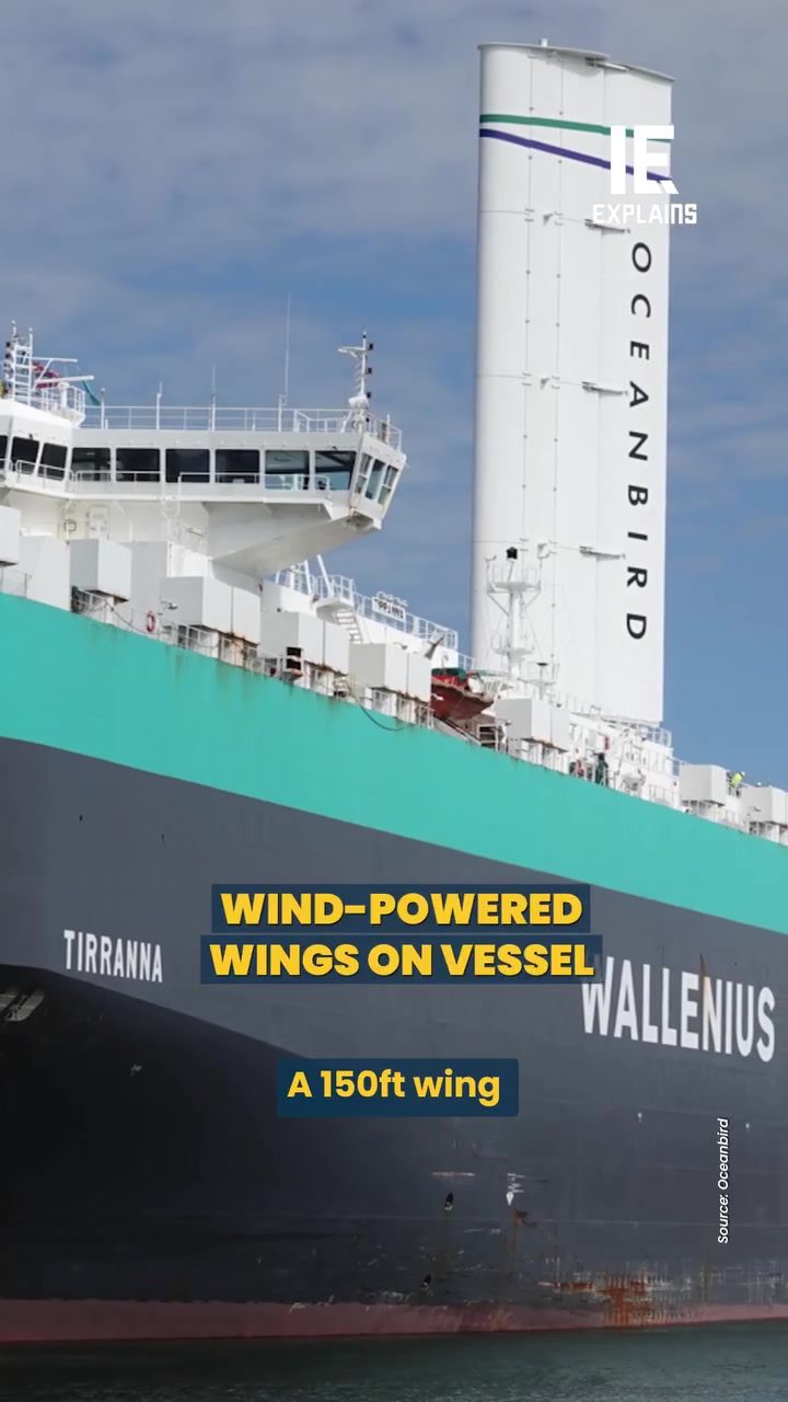 Oceanbird's Wing 560: Harnessing Wind for Cargo Ship Propulsion