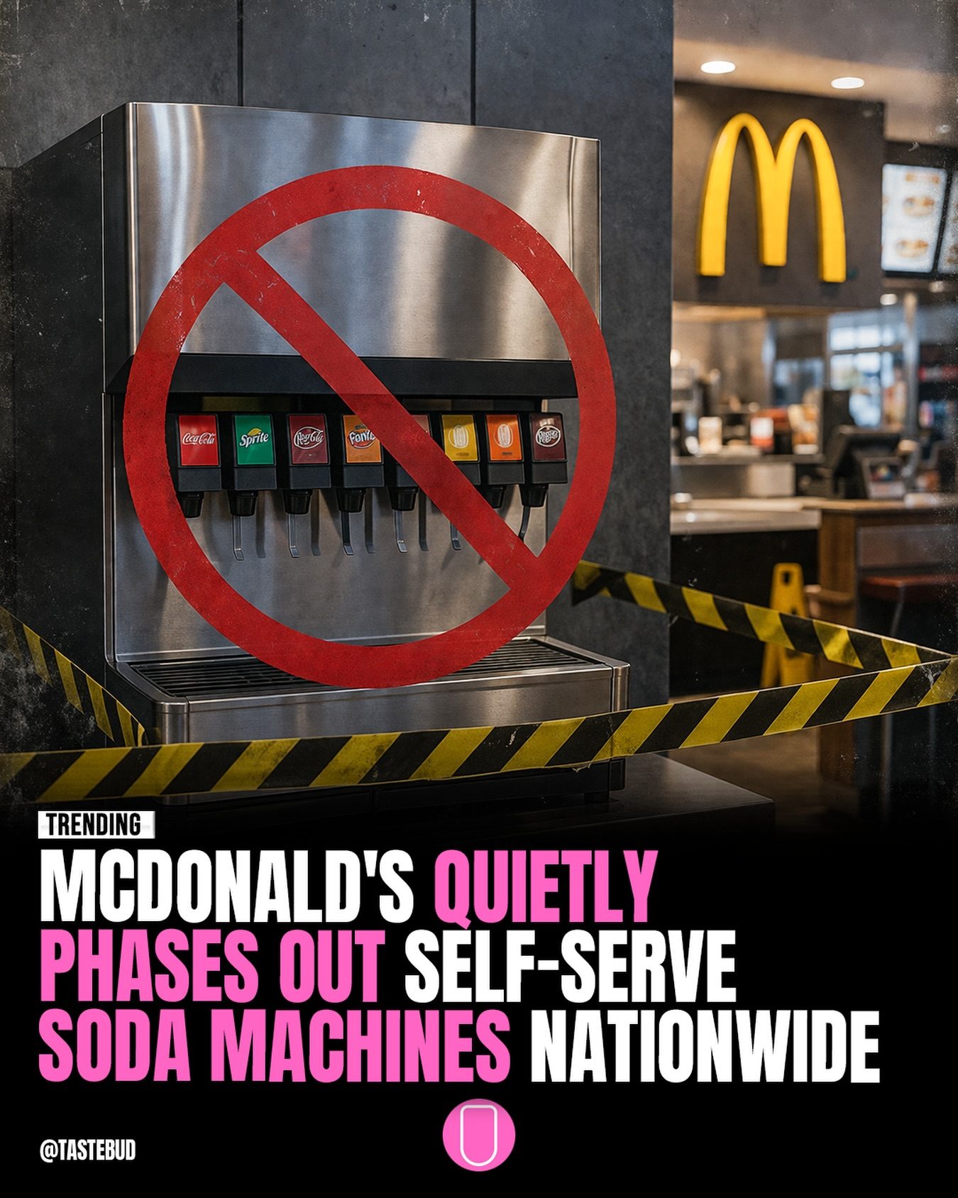 McDonald's Phasing Out Self-Serve Soda Fountains Nationwide
