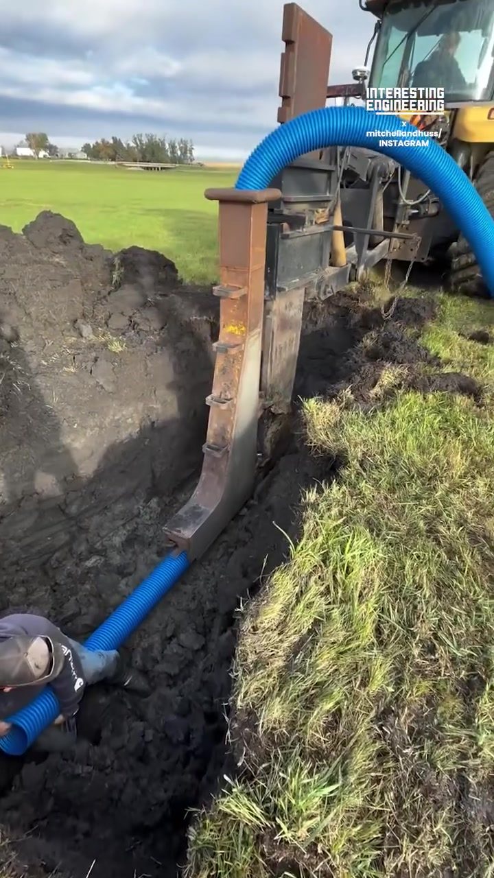 Efficient Trenching for Better Crop Fields