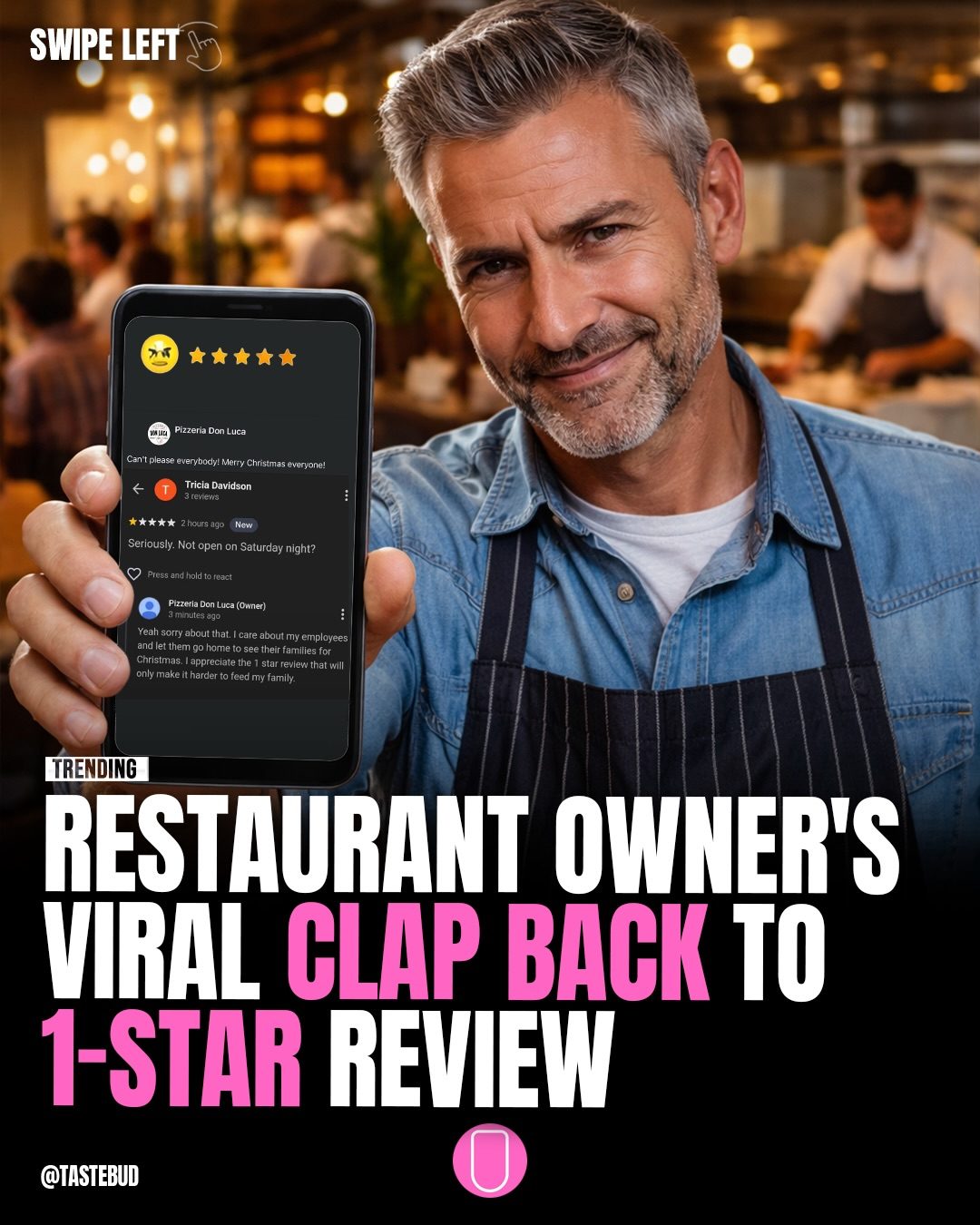 Viral Restaurant Defends Christmas Closure