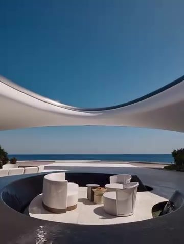 Elevate Your Outdoor Space: Modern Ocean View Seating Ideas