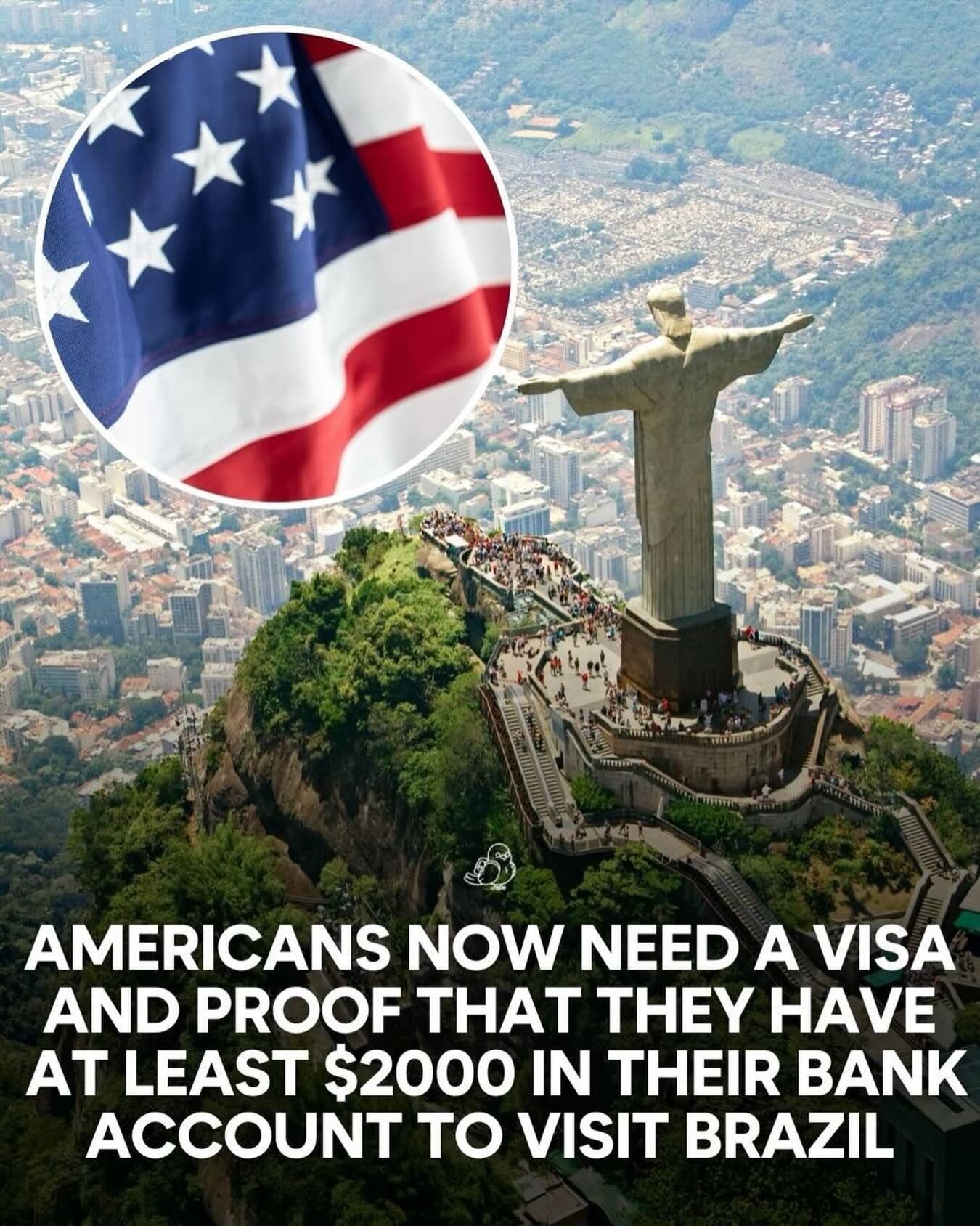 New Brazil Visa Rules: Americans Need e-Visa and $2000 Bank Proof
