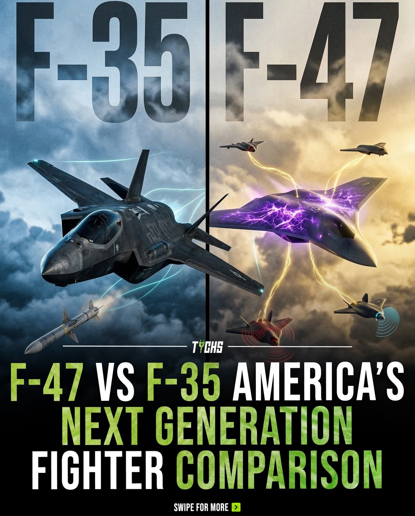 F-47 vs F-35: Next-Gen Fighter Jet Comparison