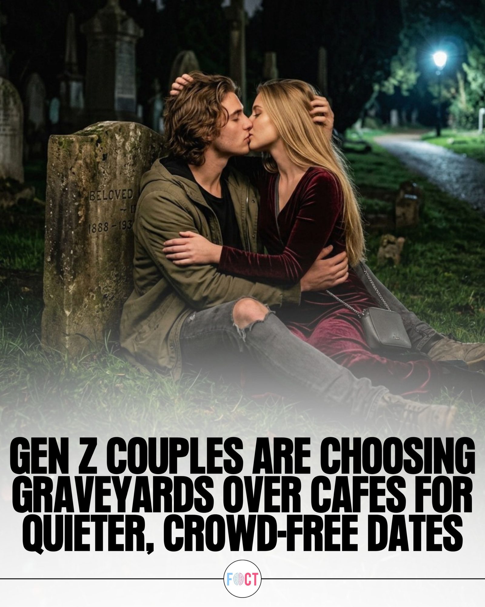 Gen Z Couples Trade Cafes for Graveyards: Seeking Quieter Dates