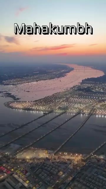Mahakumbh Festival Aerial Views: Aerial Footage Captures Scale and Significance