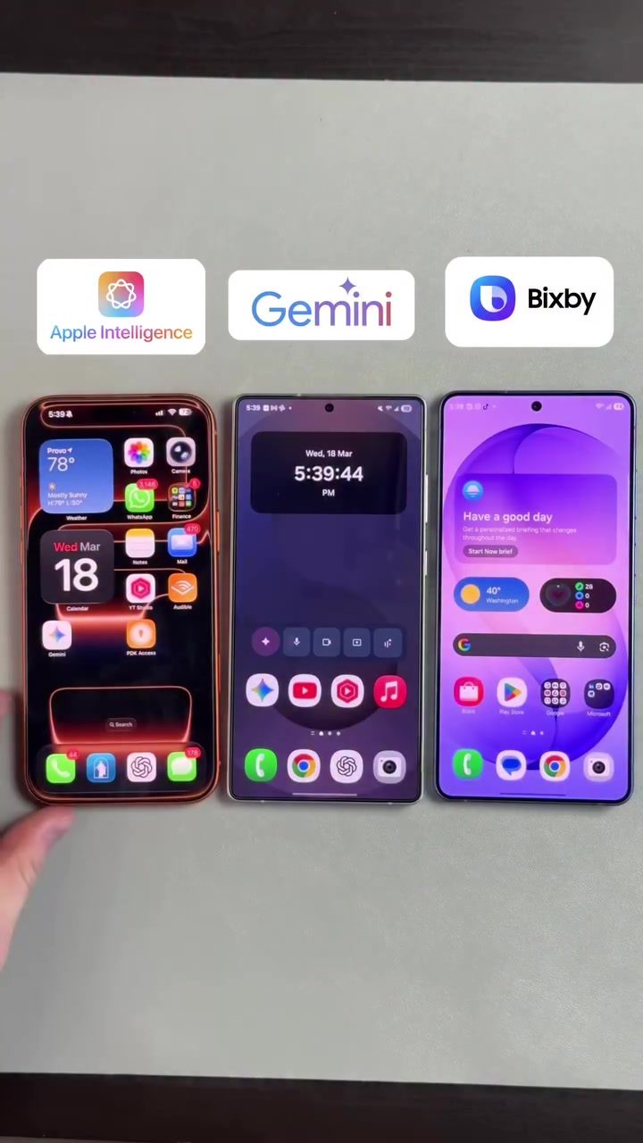 Siri, Gemini & Bixby: Opening Multiple Apps
