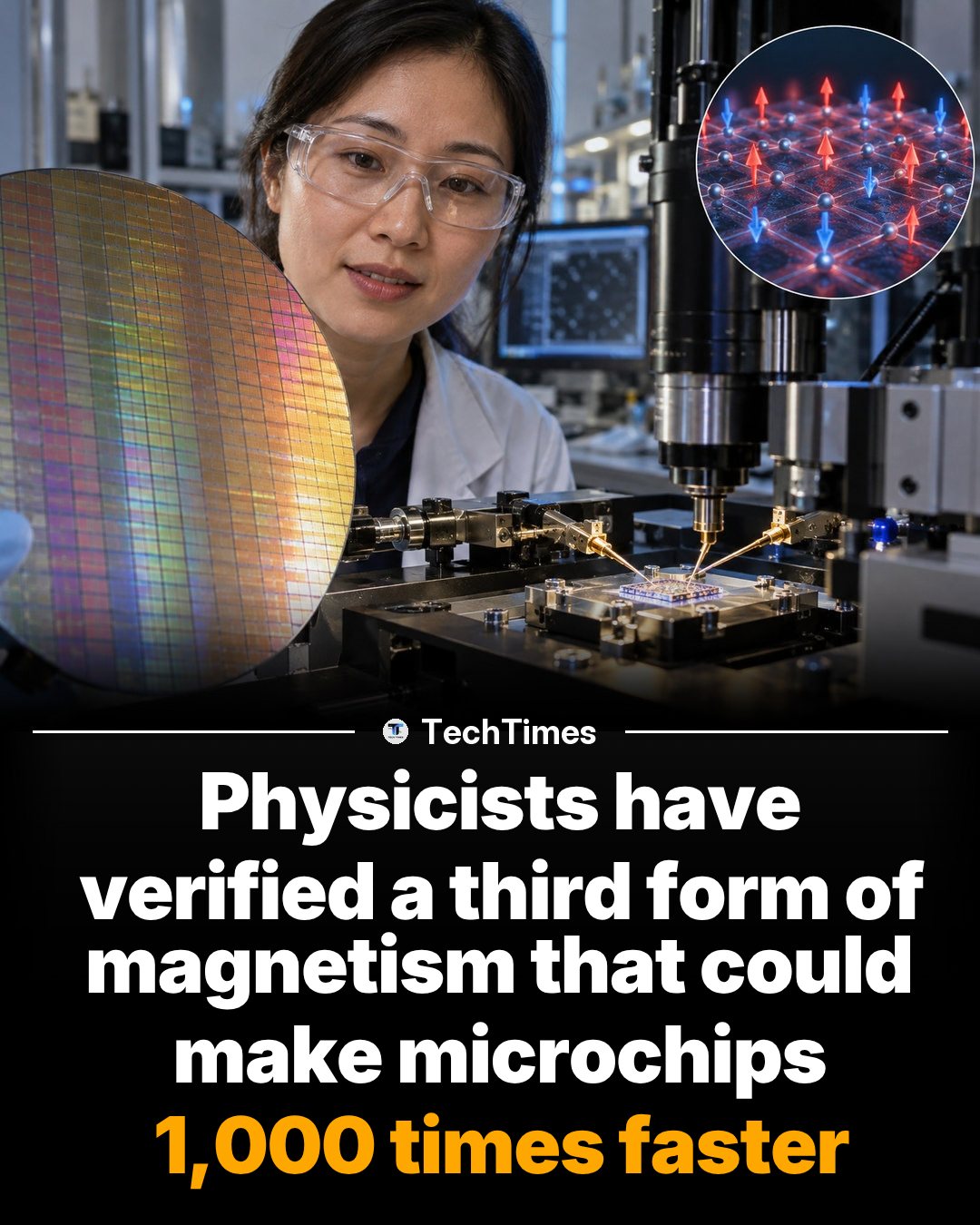 Third Form of Magnetism: Microchip Speed Boost