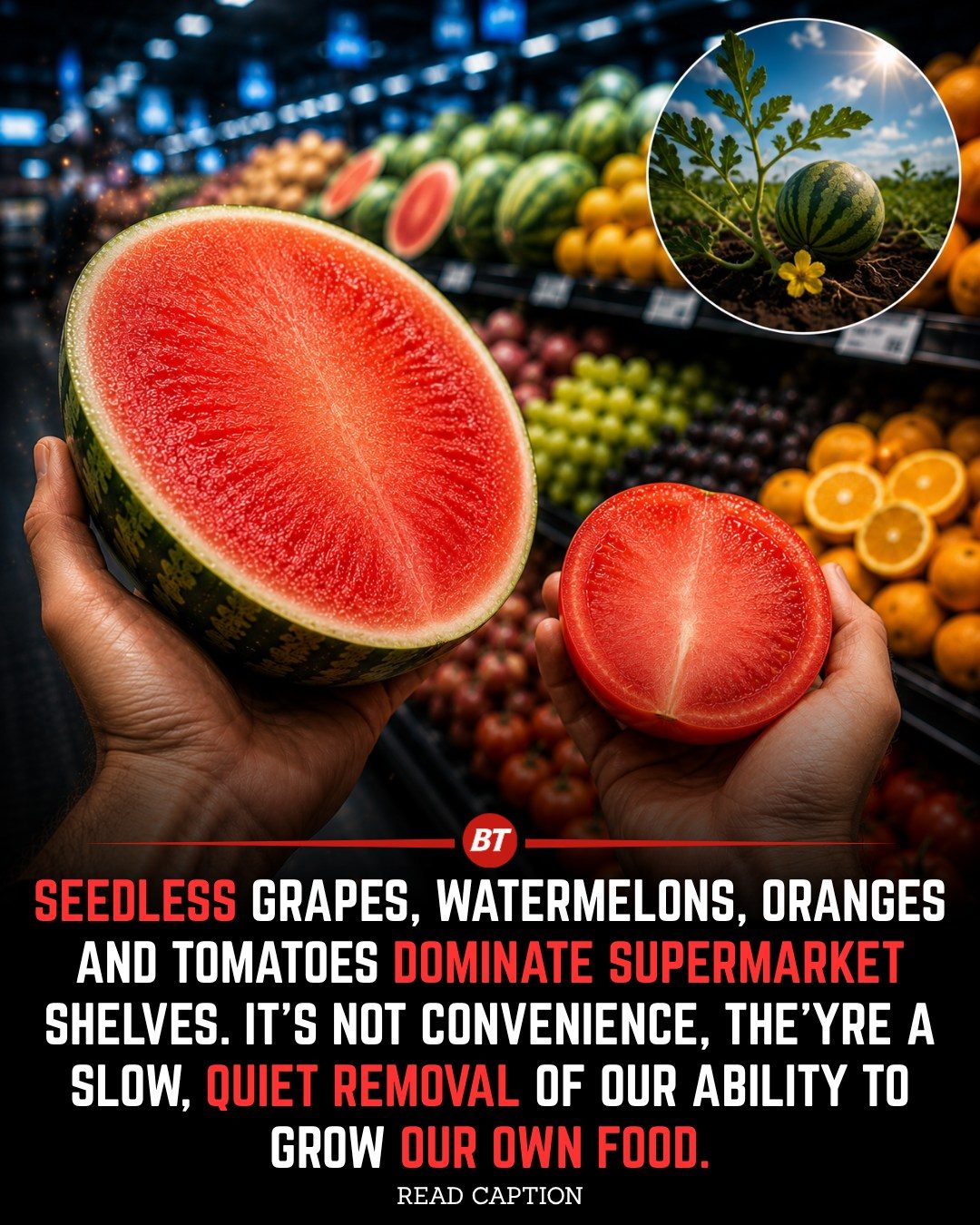 The Hidden Impact of Seedless Fruits on Food Growth