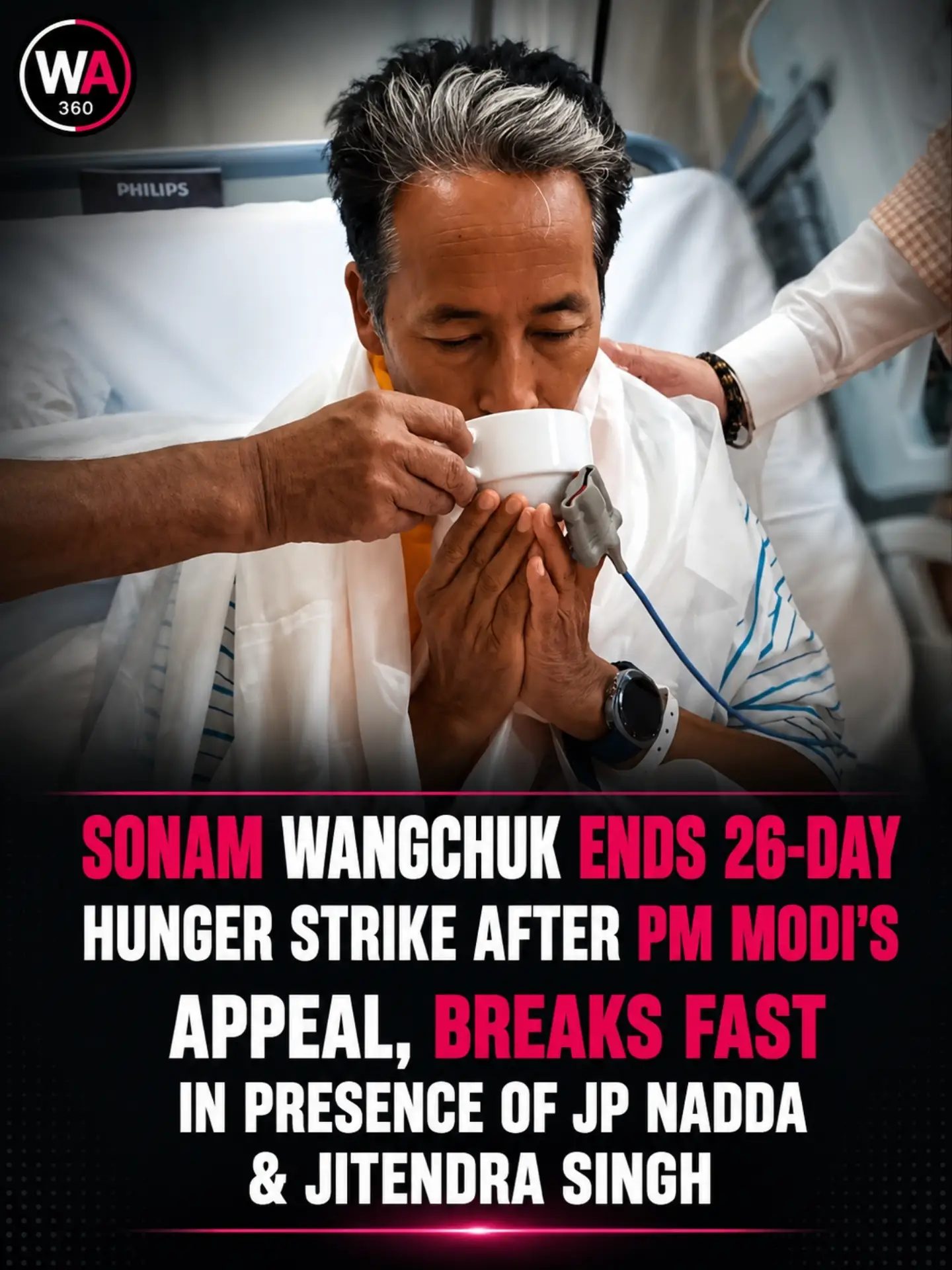 Sonam Wangchuk Ends Hunger Strike After PM Modi's Appeal