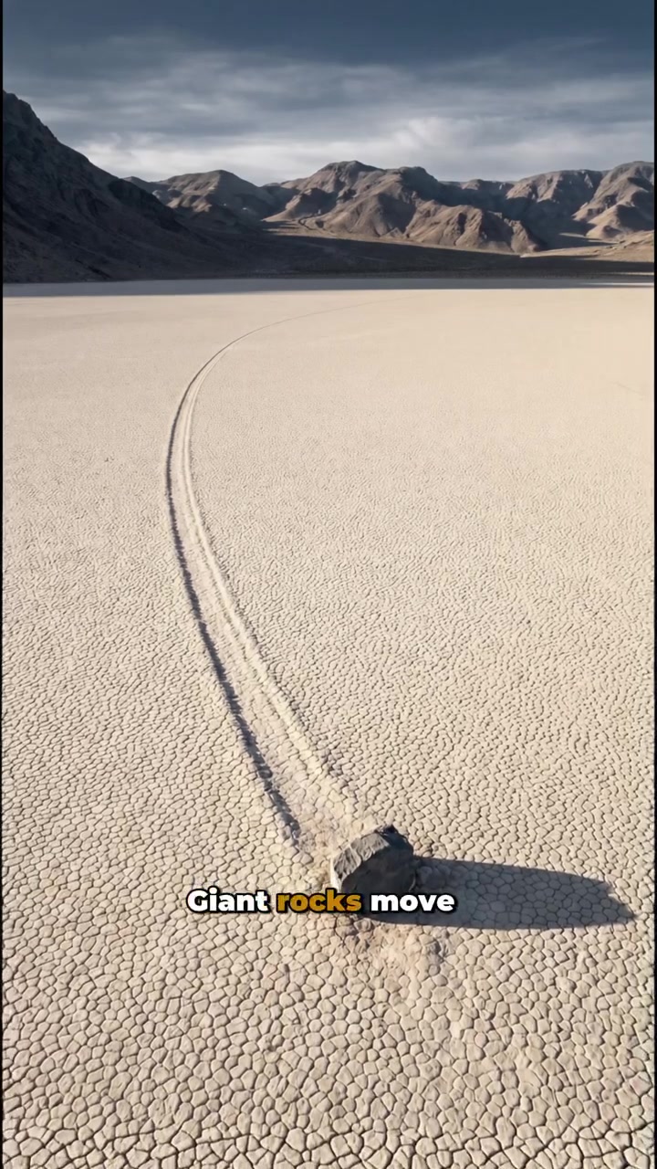 Death Valley's Moving Rocks Mystery Solved