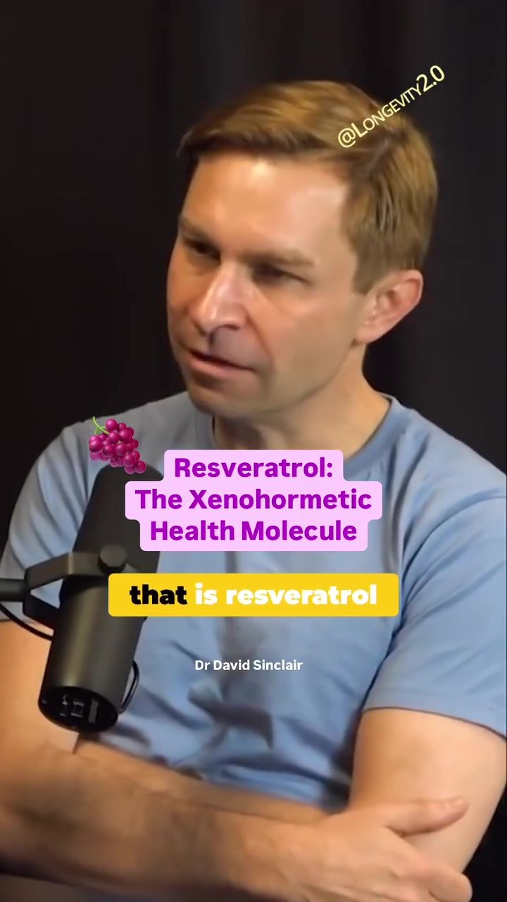 Dr. David Sinclair Explains Resveratrol's Anti-Aging Benefits