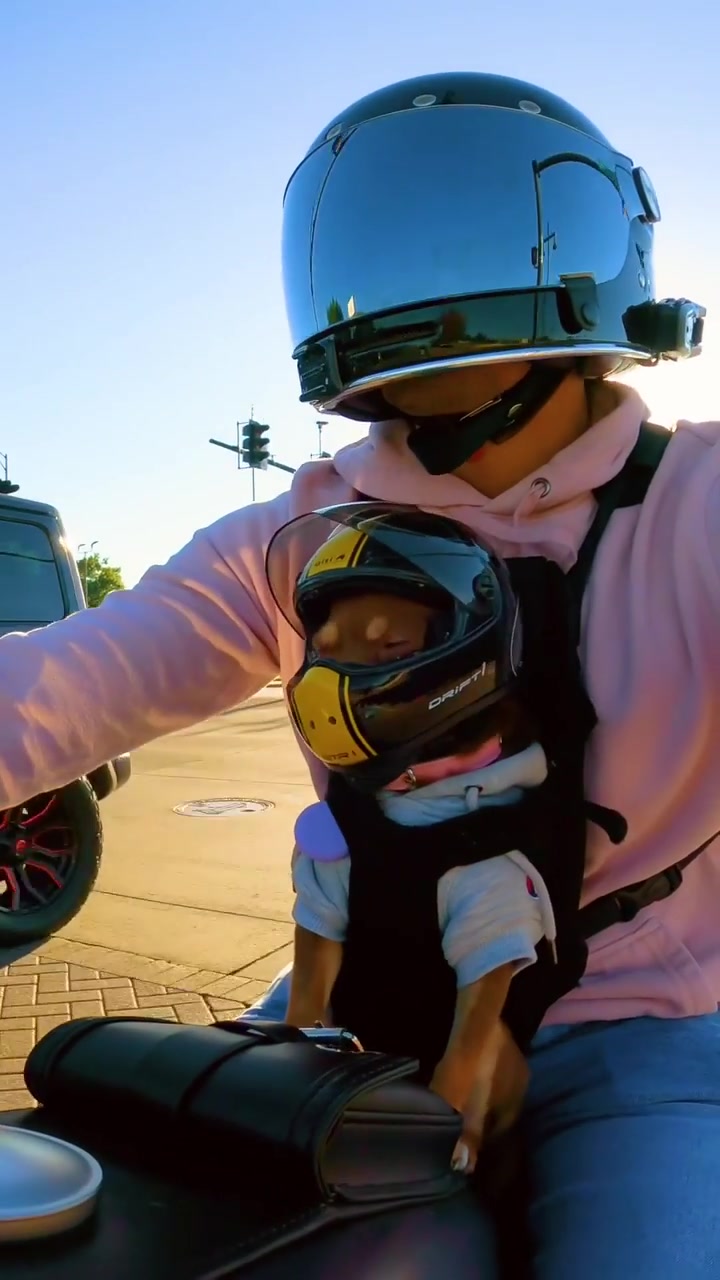 Motorcycle Ride: First-Person Perspective
