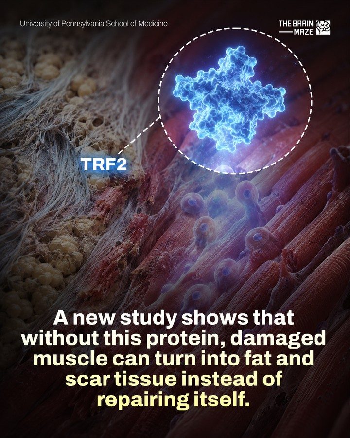 TRF2 Protein: Key to Muscle Repair and Regeneration