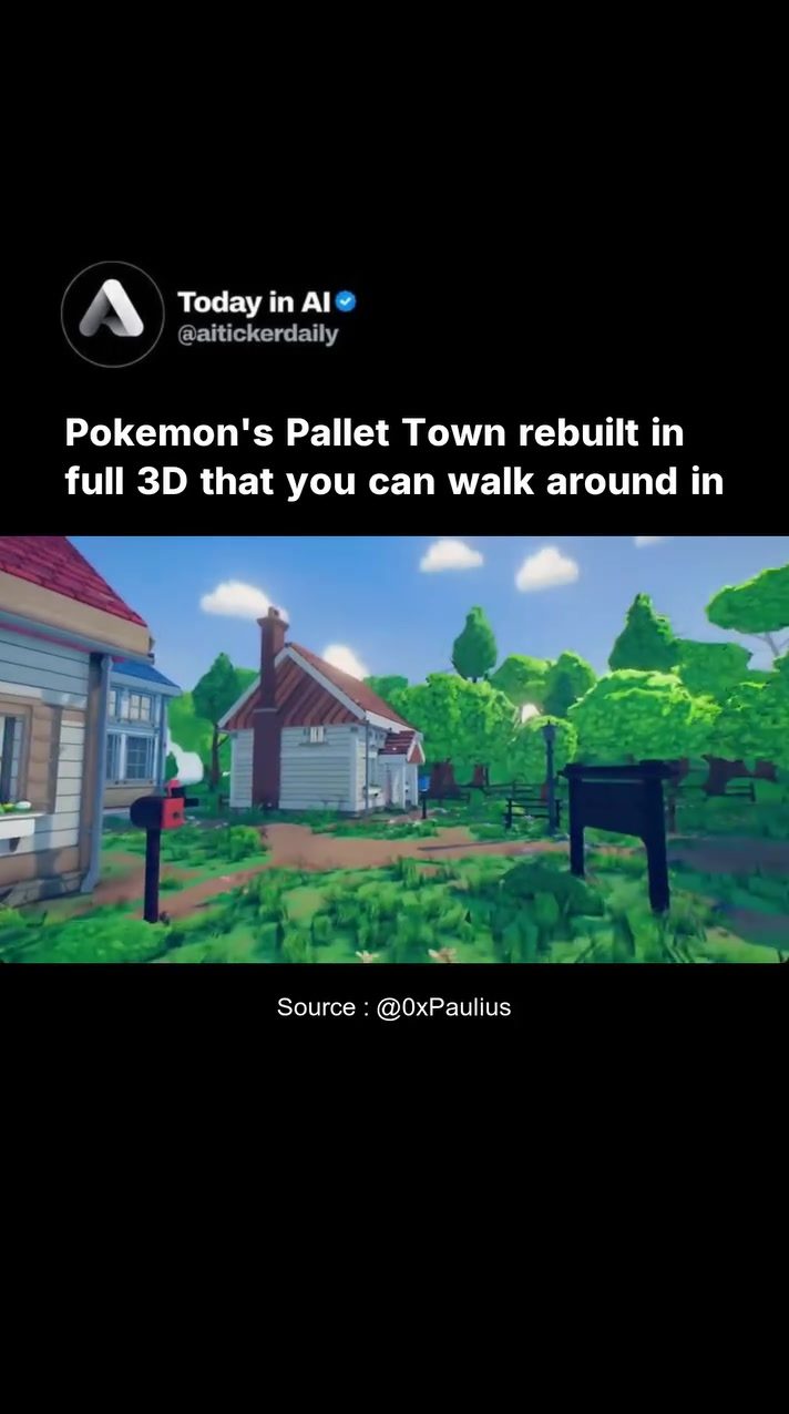 Step into Nostalgia: Exploring 3D Pallet Town in Pokemonsphere