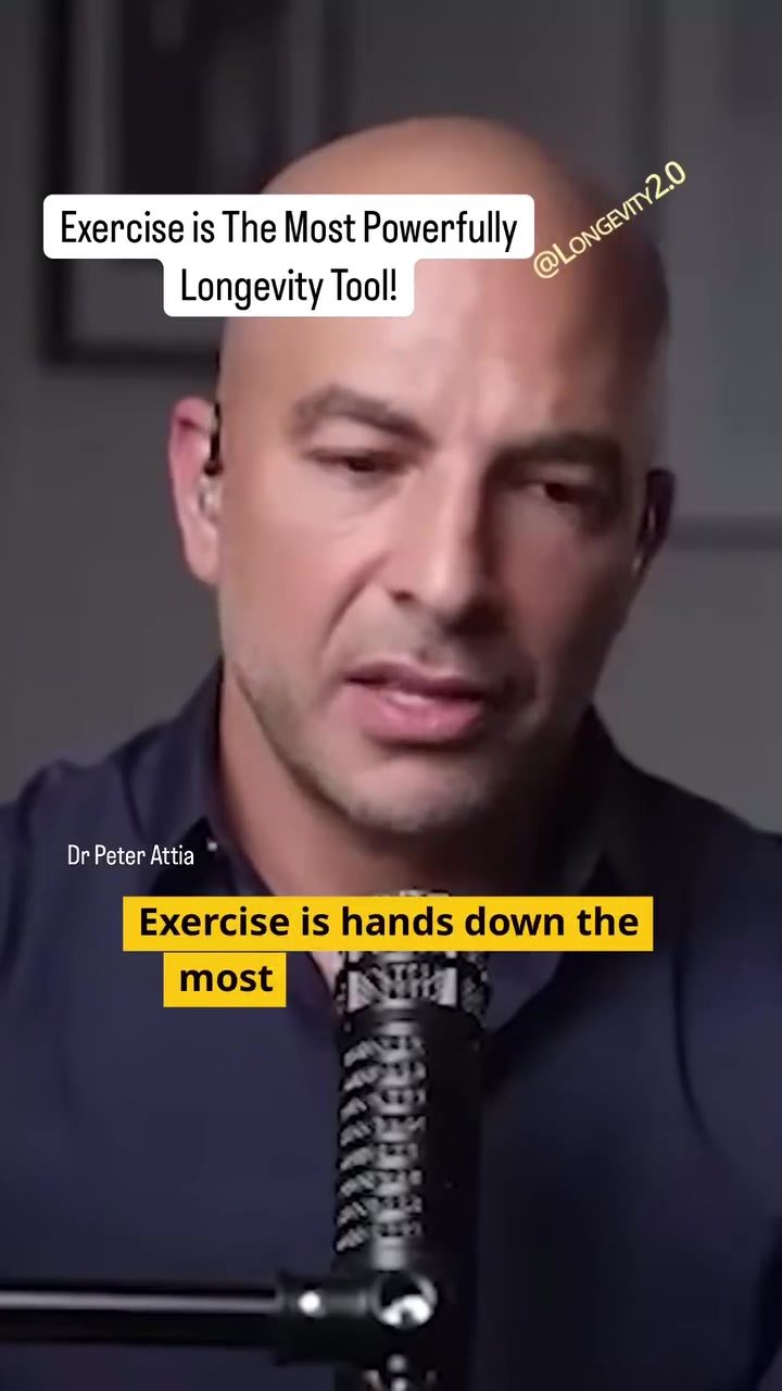 Dr. Peter Attia: Exercise - The Most Powerful Tool for Longevity