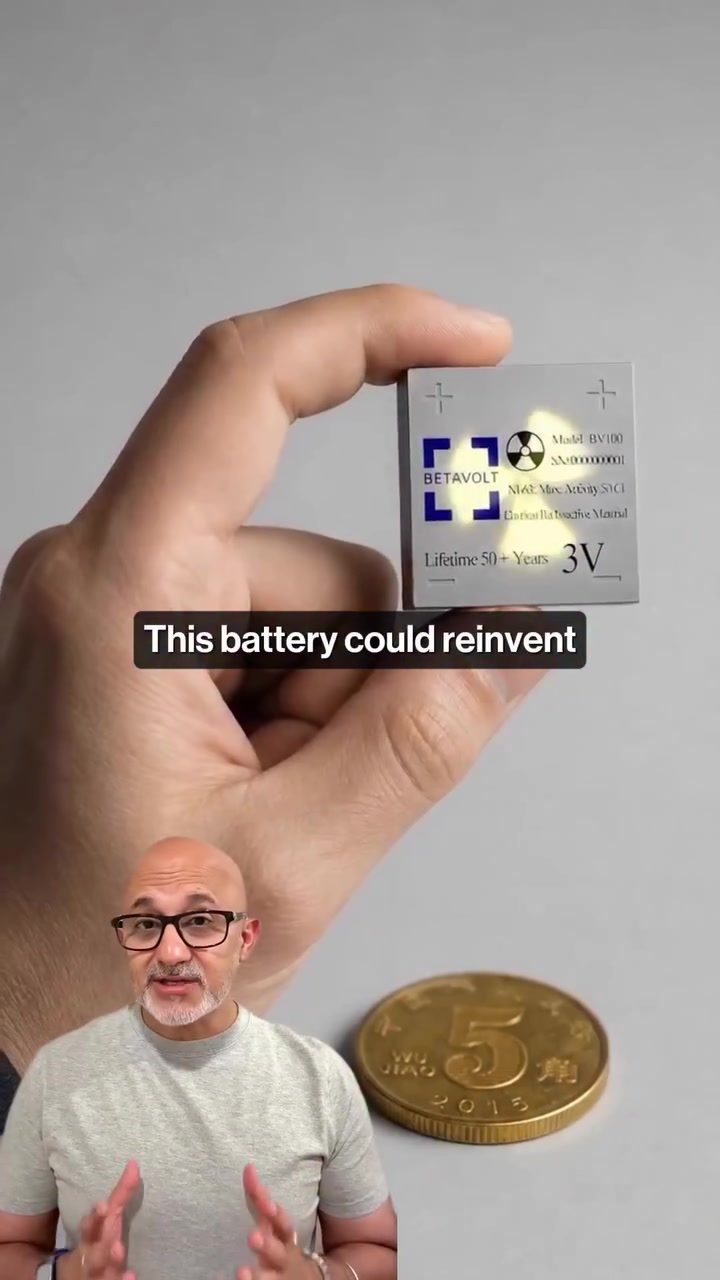 BETAVOLT's Revolutionary Battery: Powering the Future with Nickel-63