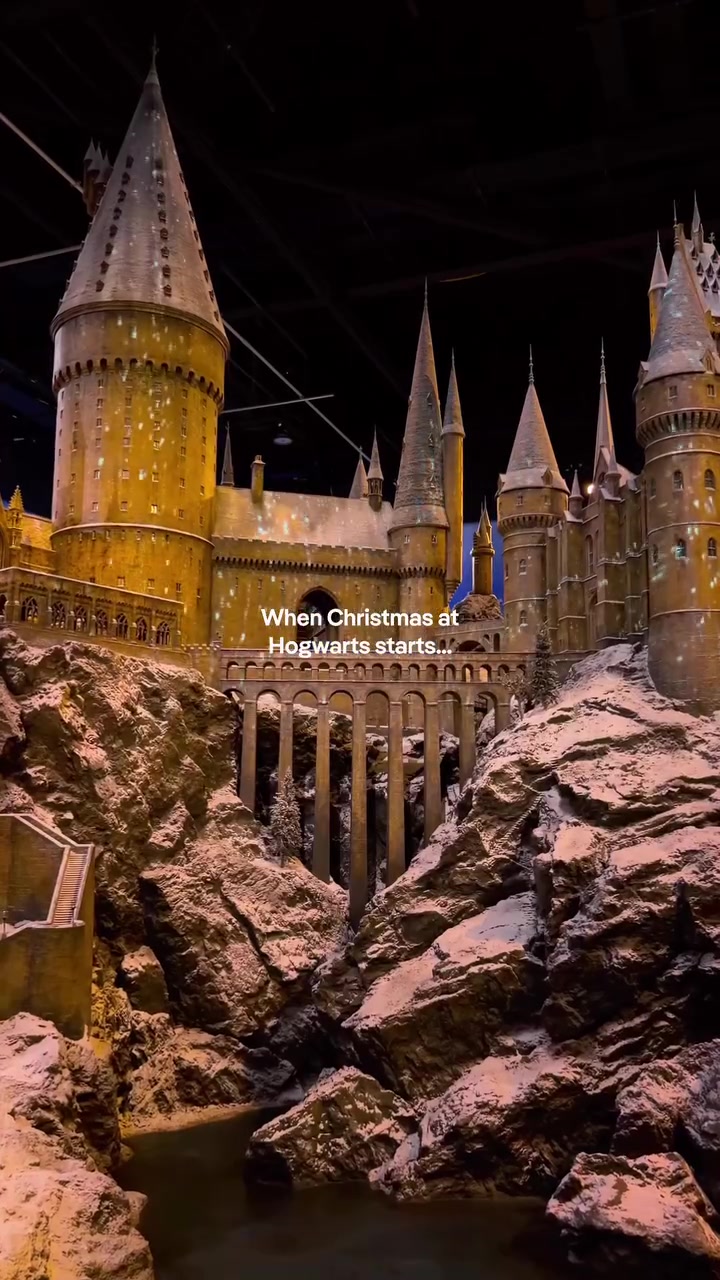 Hogwarts Christmas Magic at Universal Studios