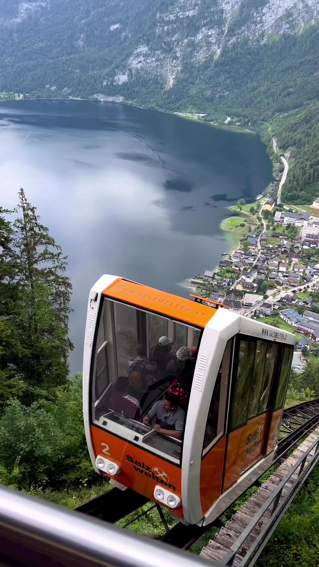 Experience Hallstatt's Skywalk: Cable Car Ride with Breathtaking Views
