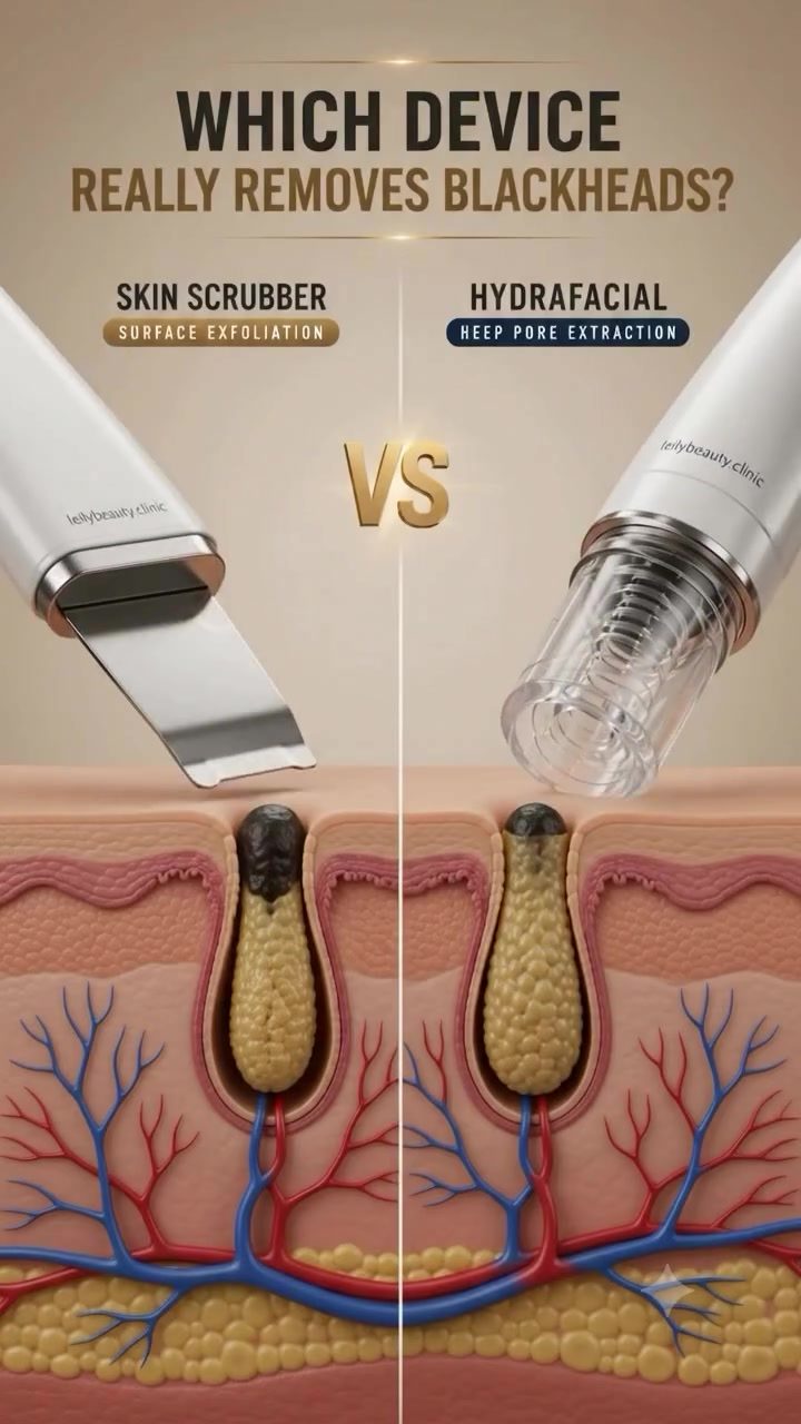 Hydrafacial vs. Skin Scrubber: Which Cleans Pores Better?