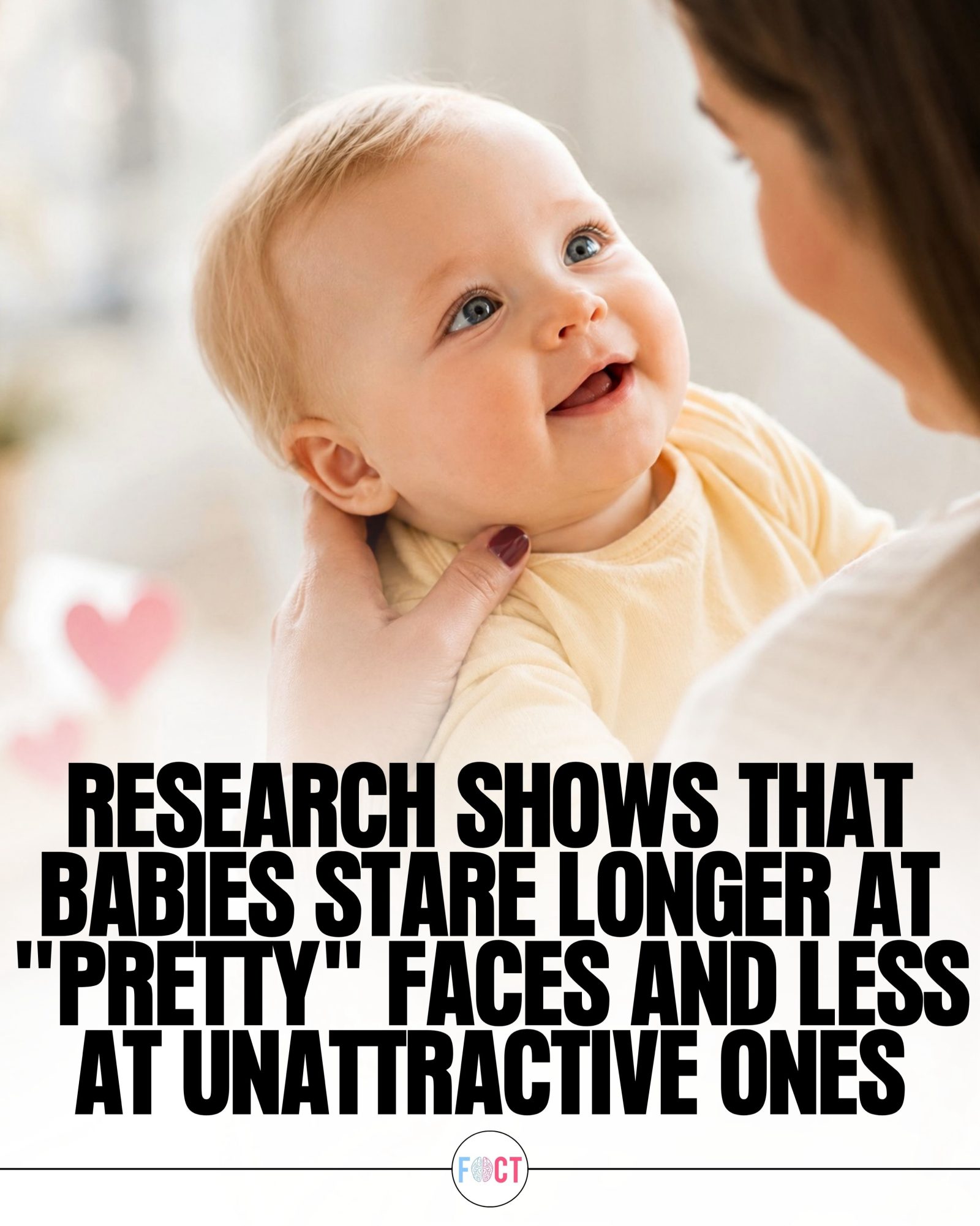 Babies Prefer 'Pretty' Faces, Research Shows