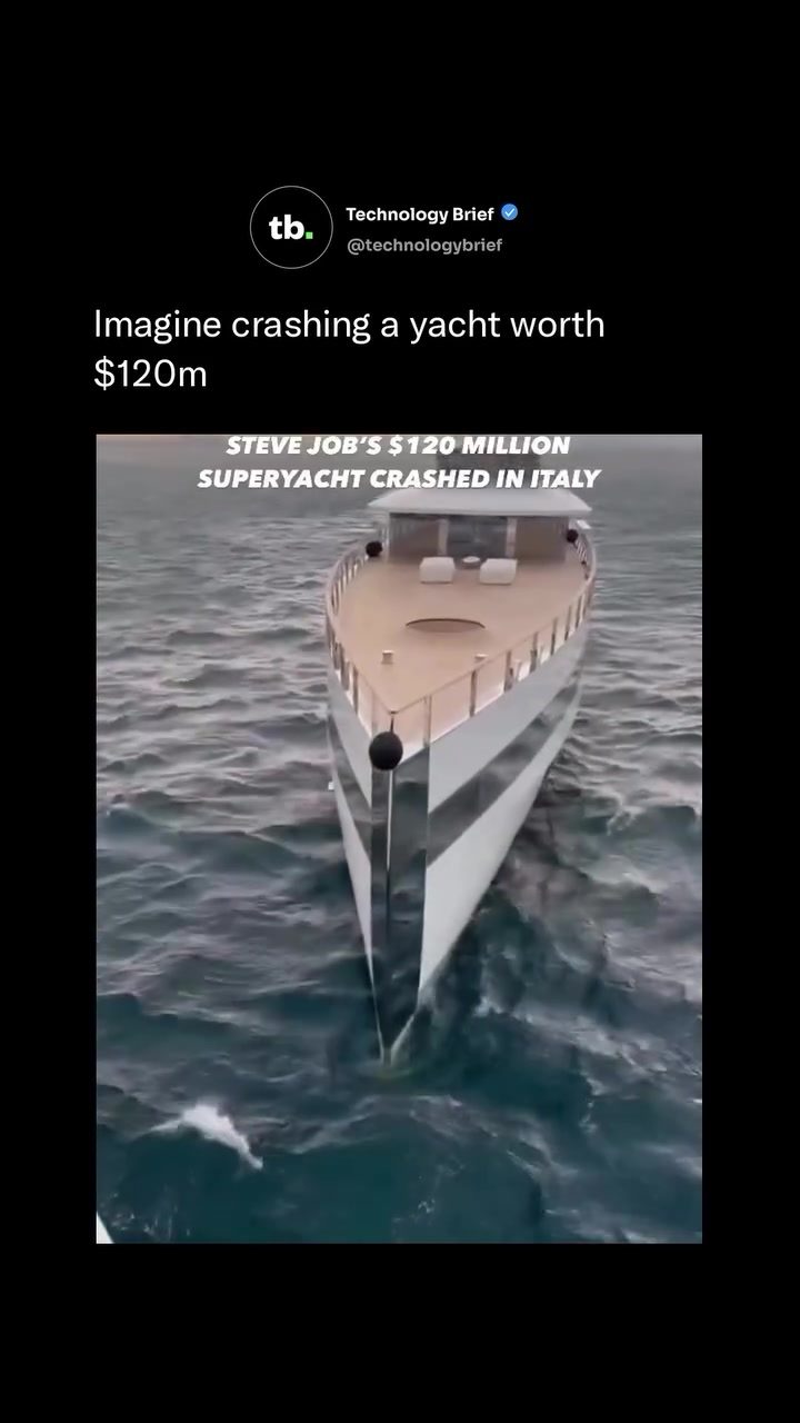 Steve Jobs' Superyacht Crash: What Happened in Italy
